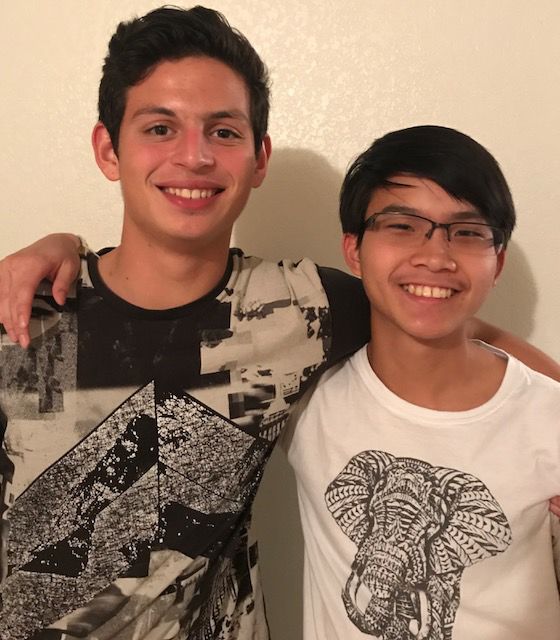 Christian Klitvang and Atachai Kangsamut